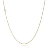 BNH ANKER FACET HALSKÆDE 14 KARAT GULD 1,4 MM BRED 50 CM - A1405050F