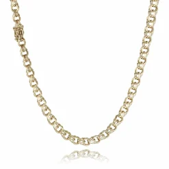 BNH BISMARK HALSKÆDE 8 KARAT GULD 6,1 MM BRED 45 CM LANG - B861045LK