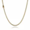 BNH BISMARK HALSKÆDE 8 KARAT 4,0 MM BRED 45 CM - B840045LK