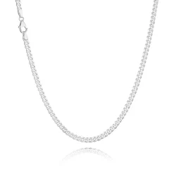 BNH PANSER SØLV HALSKÆDE 3,3 MM BRED 50 CM LANG- SP10550C
