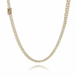 BNH X COLLIE MED STAV 14 KARAT GULD 45 CM - XM14090245K
