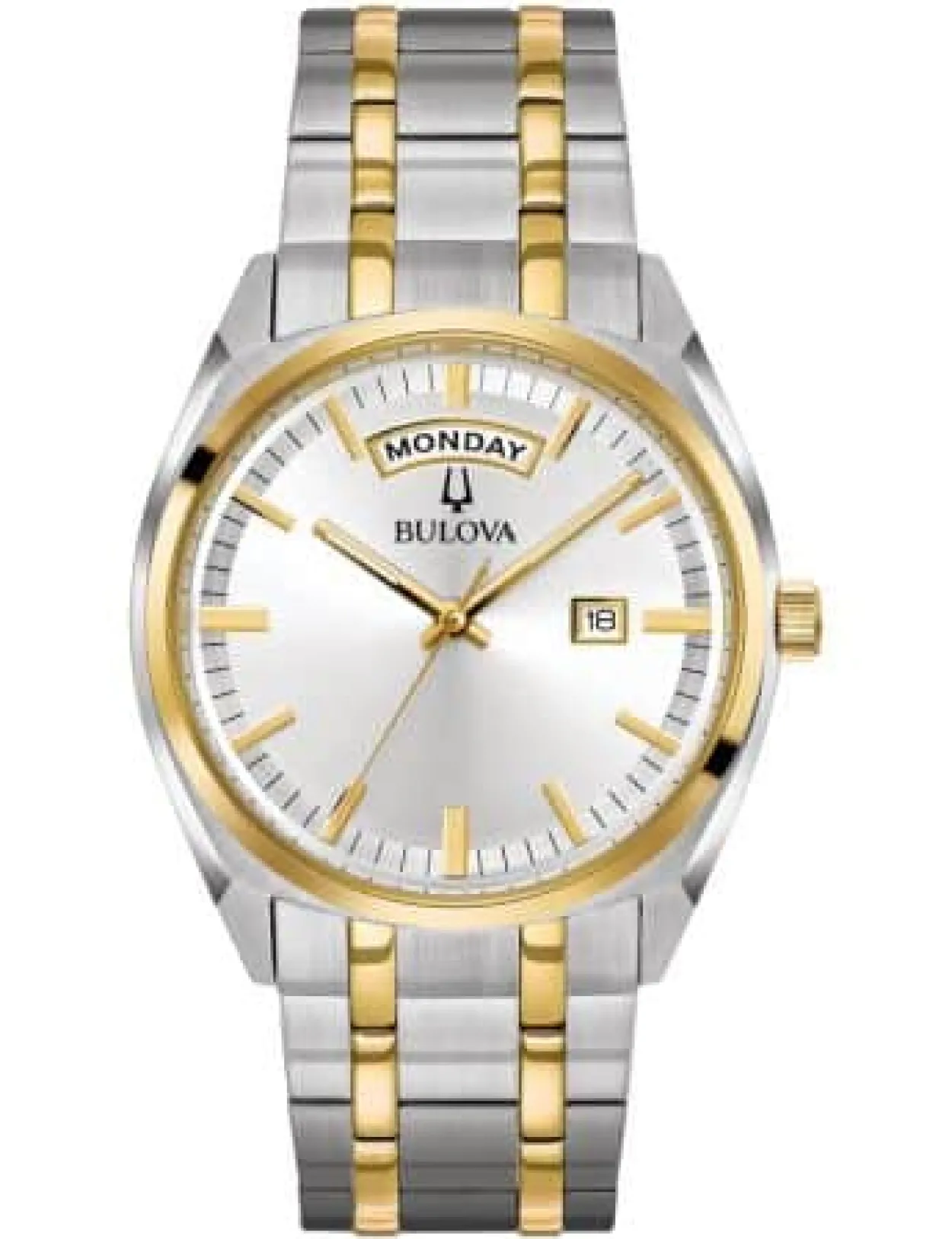 BULOVA SURVEYOR UR HERRE TOFARVET 39 MM - 98C127