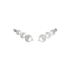 BYBIEHL AURA EARCLIMBERS SMALL SØLV ØRERING MED PERLE - 4-3901WP-R