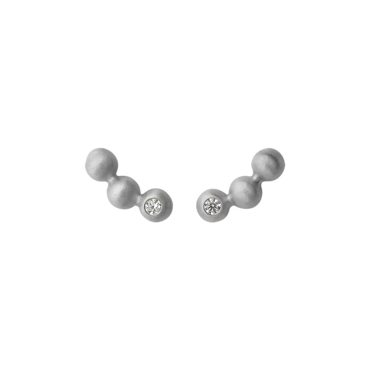BYBIEHL PEBBLES ØRERING SØLV - 4-3808A-R