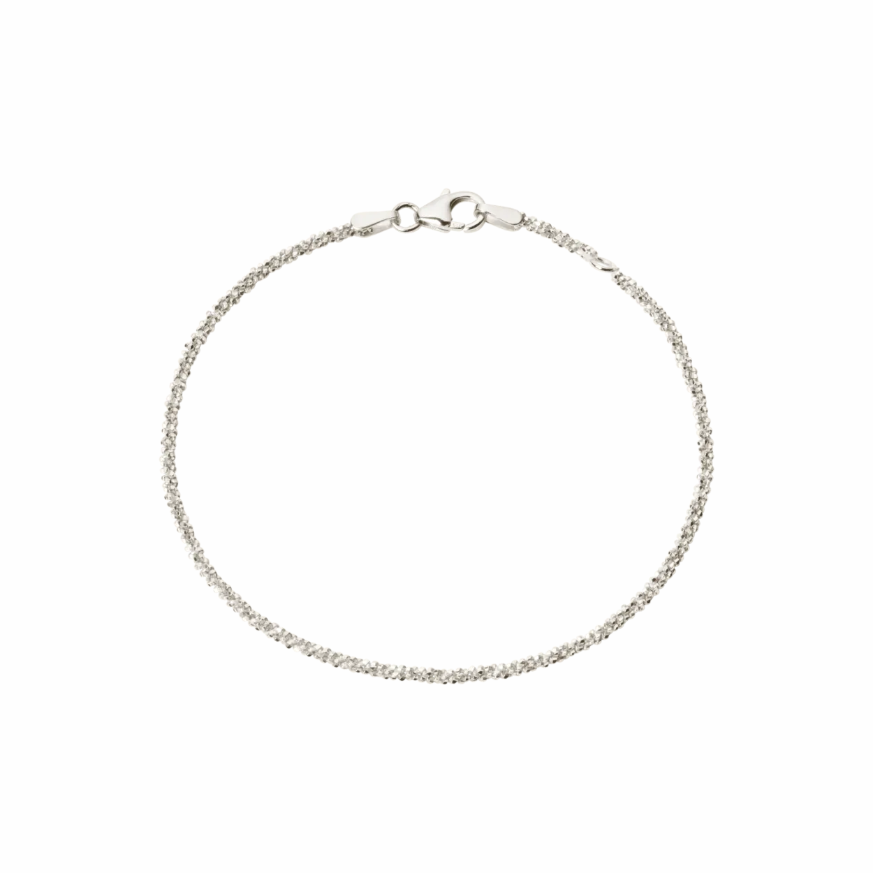 CAMILLE BRINCH MILLION DOTS ARMBÅND I SØLV 18-19 CM - MDB-18-19