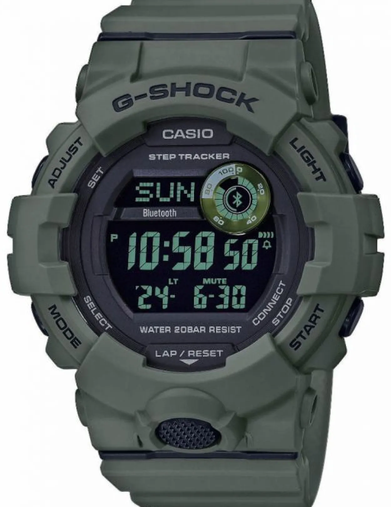 CASIO G-SHOCK GRØN - GBD-800UC-3ER