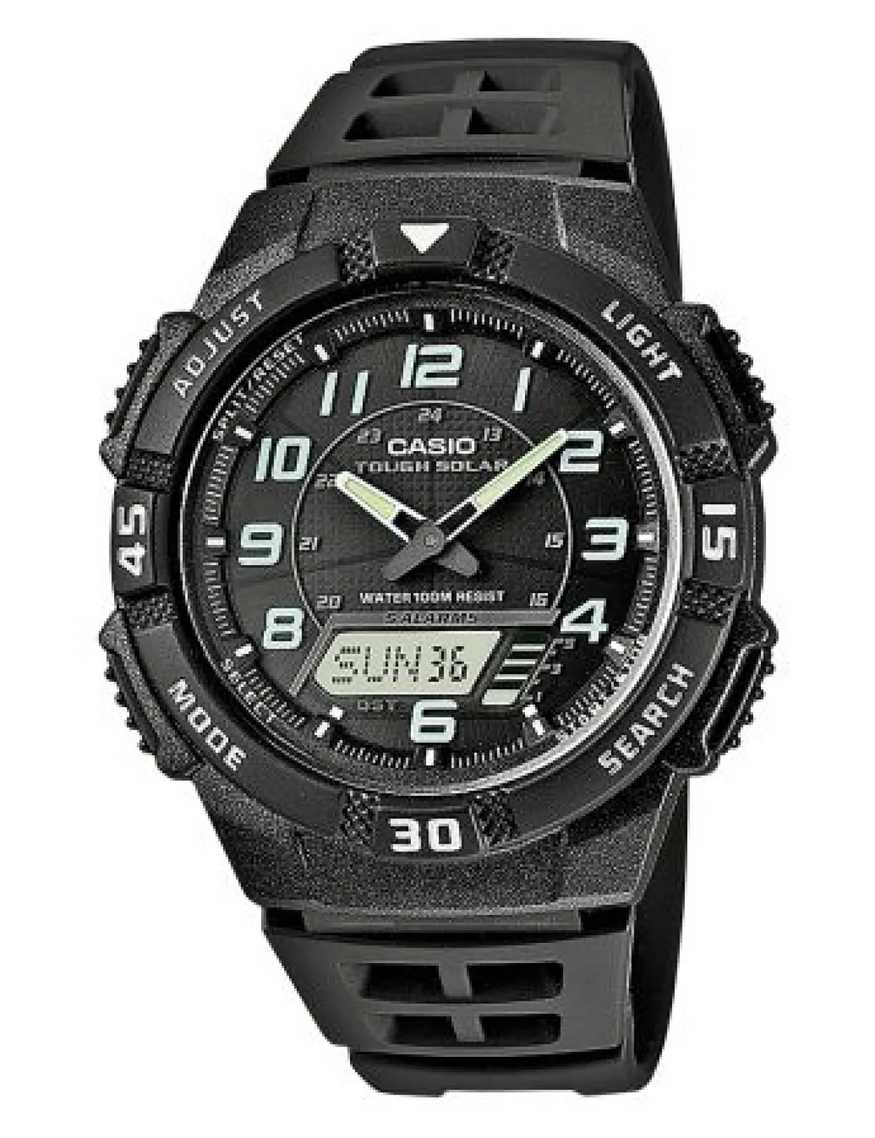 CASIO TIMELESS CLASSIC MED SORT REM - AQS800W 1BVEF