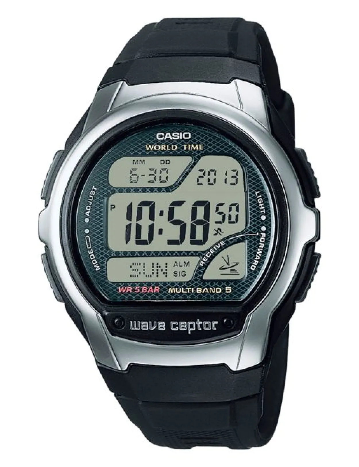 CASIO WAVECEPTOR RADIO CONTROL - WV-58R-1AEF