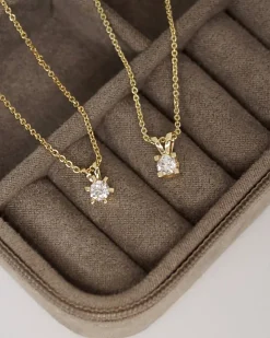 CHRISTOFFERSEN JEWELLERY CARLA VEDHÆNG 14 KARAT GULD MED BRILLANT 0,38 CARAT – 4000171