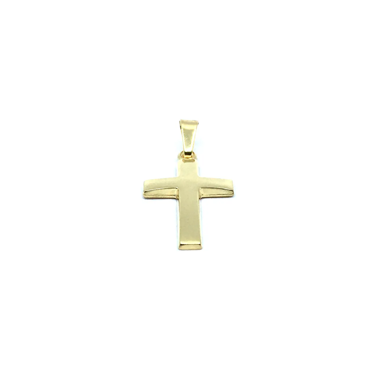 CHRISTOFFERSEN JEWELLERY 14 KARAT GULD VEDHÆNG KORS 21X12 MM - 4060010701