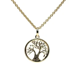 CHRISTOFFERSEN JEWELLERY LIVETS TRÆ VEDHÆNG 8 KARAT GULD - 4001543-3