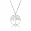 CHRISTOFFERSEN JEWELLERY LIVETS TRÆ 22 MM MED 45 CM KÆDE - 4011486