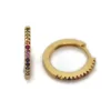 CHRISTOFFERSEN JEWELLERY RAINBOW CREOL 14 KARAT GULD – 3770942-77