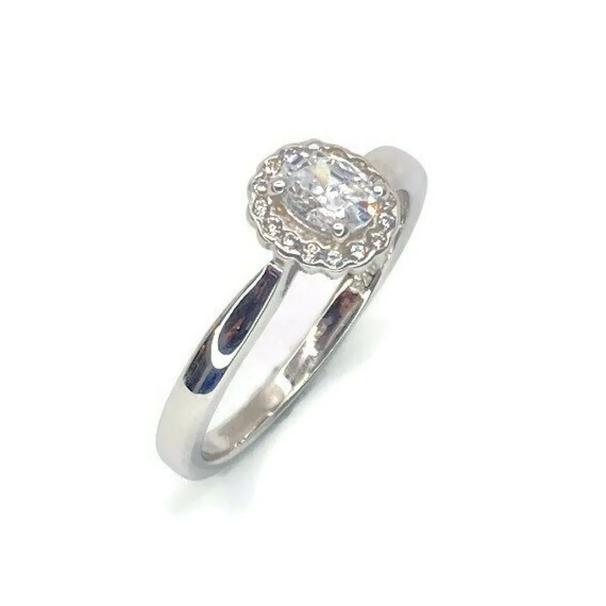 CHRISTOFFERSEN JEWELLERY RING SØLV RING MED ZIRKONIA - 5070775