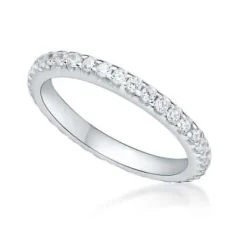 CHRISTOFFERSEN JEWELLERY RING MED ZIRKONIA HELE VEJEN RUNDT - 5010339