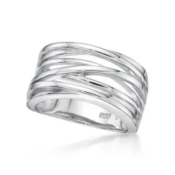 CHRISTOFFERSEN JEWELLERY SØLV RING UDEN STEN - 5010688