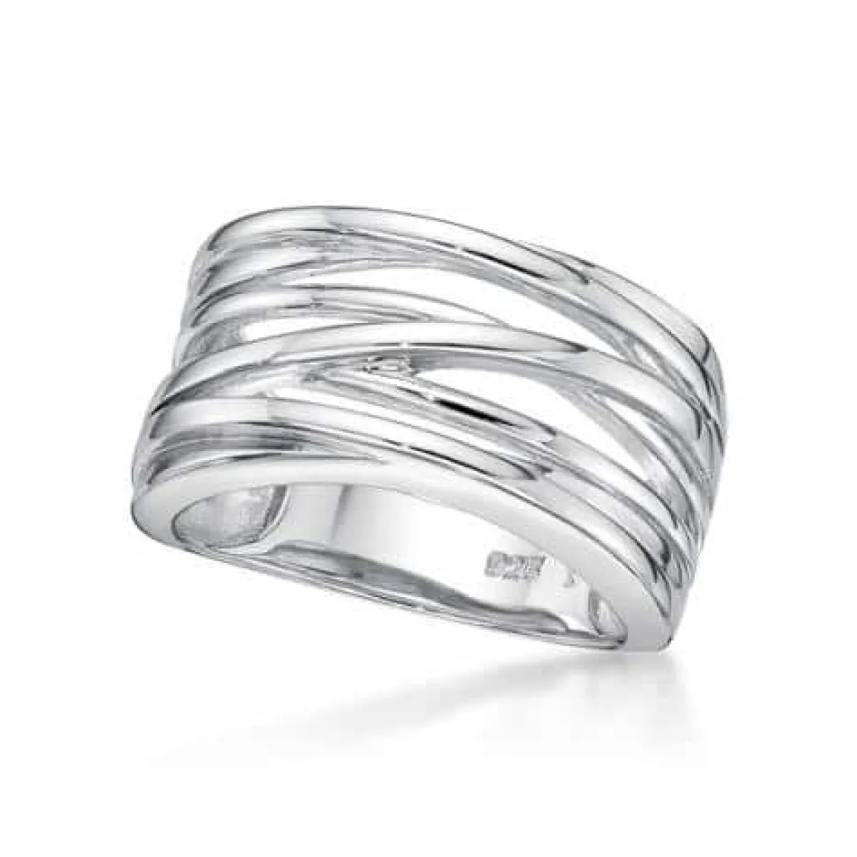 CHRISTOFFERSEN JEWELLERY SØLV RING UDEN STEN - 5010688