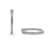CHRISTOFFERSEN JEWELLERY SØLV CREOL MED ZIRKONIA - 3710438