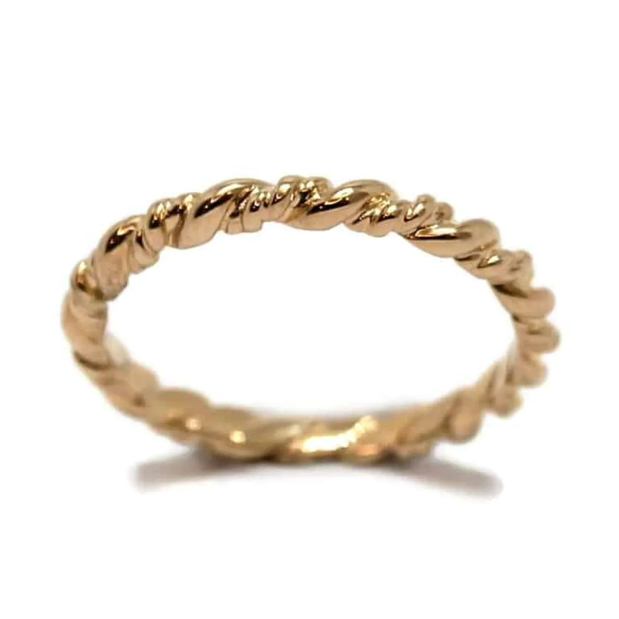CHRISTOFFERSEN JEWELLERY SNOET RING 14 KARAT GULD - 5001112