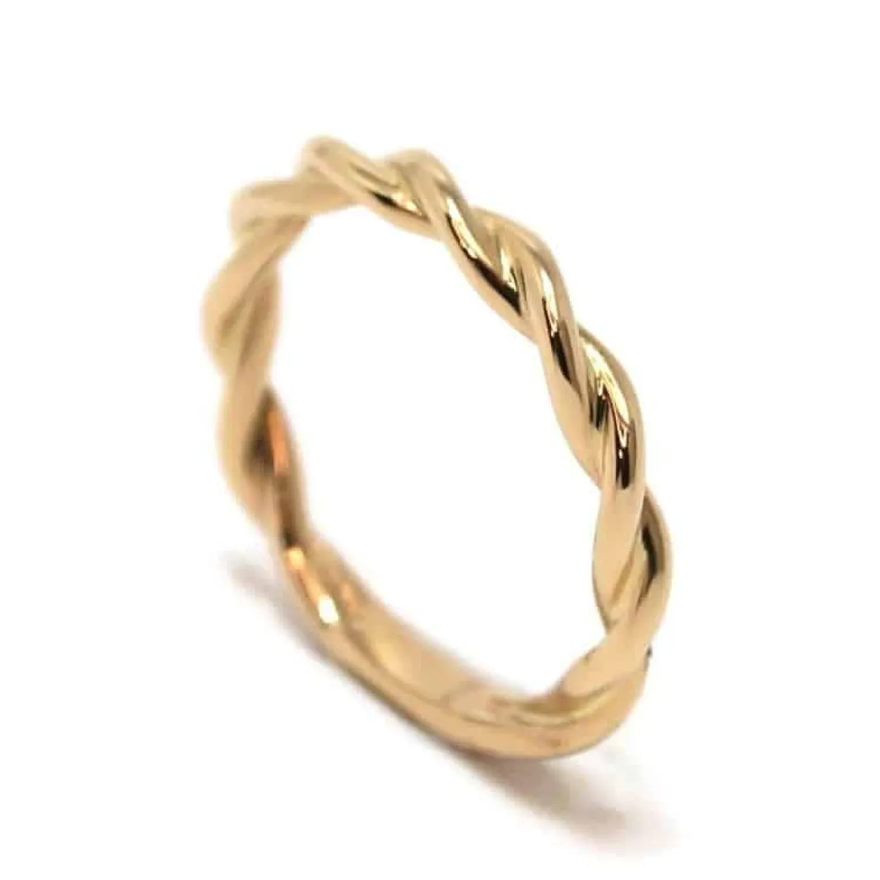 CHRISTOFFERSEN JEWELLERY SNOET RING 14 KARAT GULD - 5001179A