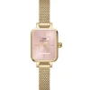 DANIEL WELLINGTON QUADRO DOUBLE MESHREM LYSERØD SKIVE - DW00100655