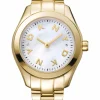 DKNY ASTORIA LOGO UR DAME GULD FARVET MED LÆNKE - DK1L033M0065