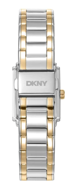DKNY EVENING UR DAME FIRKANTET TO FARVET - DK1L122M0075
