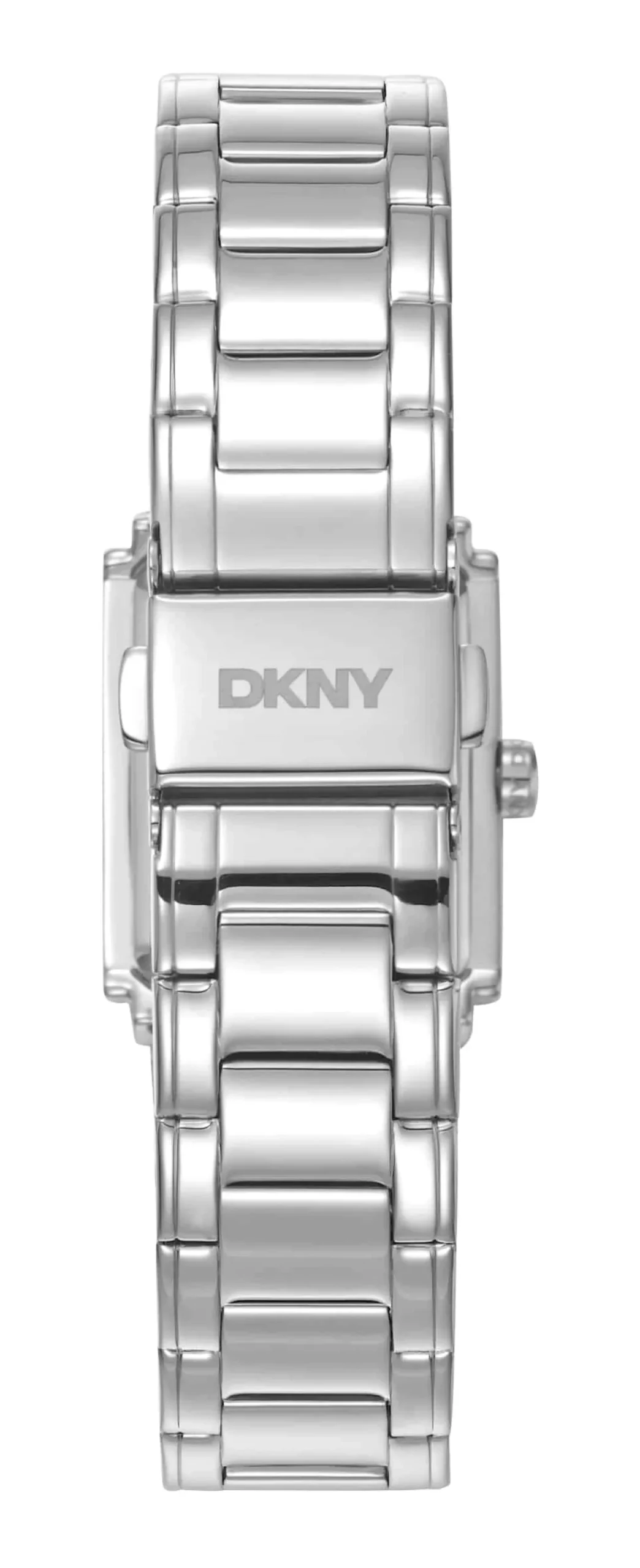 DKNY EVENING UR DAME FIRKANTET I STÅL - DK1L122M0045