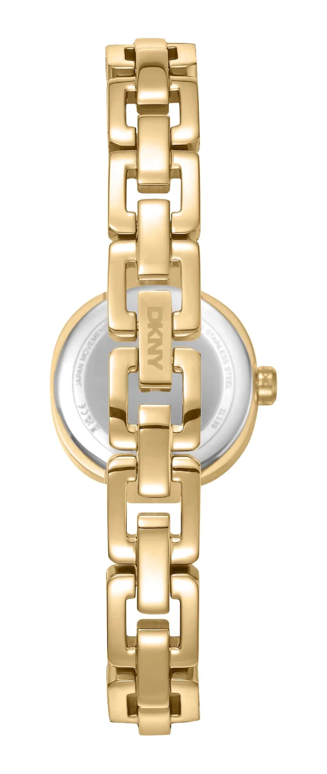 DKNY EVERYDAY UR DAME GULD FARVET MED LÆNKE - DK1L139M0035