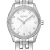 DKNY LOGO UR DAME STÅL MED LÆNKE - DK1L126M0035
