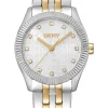DKNY LOGO UR DAME TO FARVET MED LÆNKE - DK1L126M0075