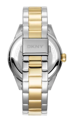 DKNY NOLITA MULTI GLITZ UR DAME STÅL OG GULD FARVET MED LÆNKE - DK1L027M0075