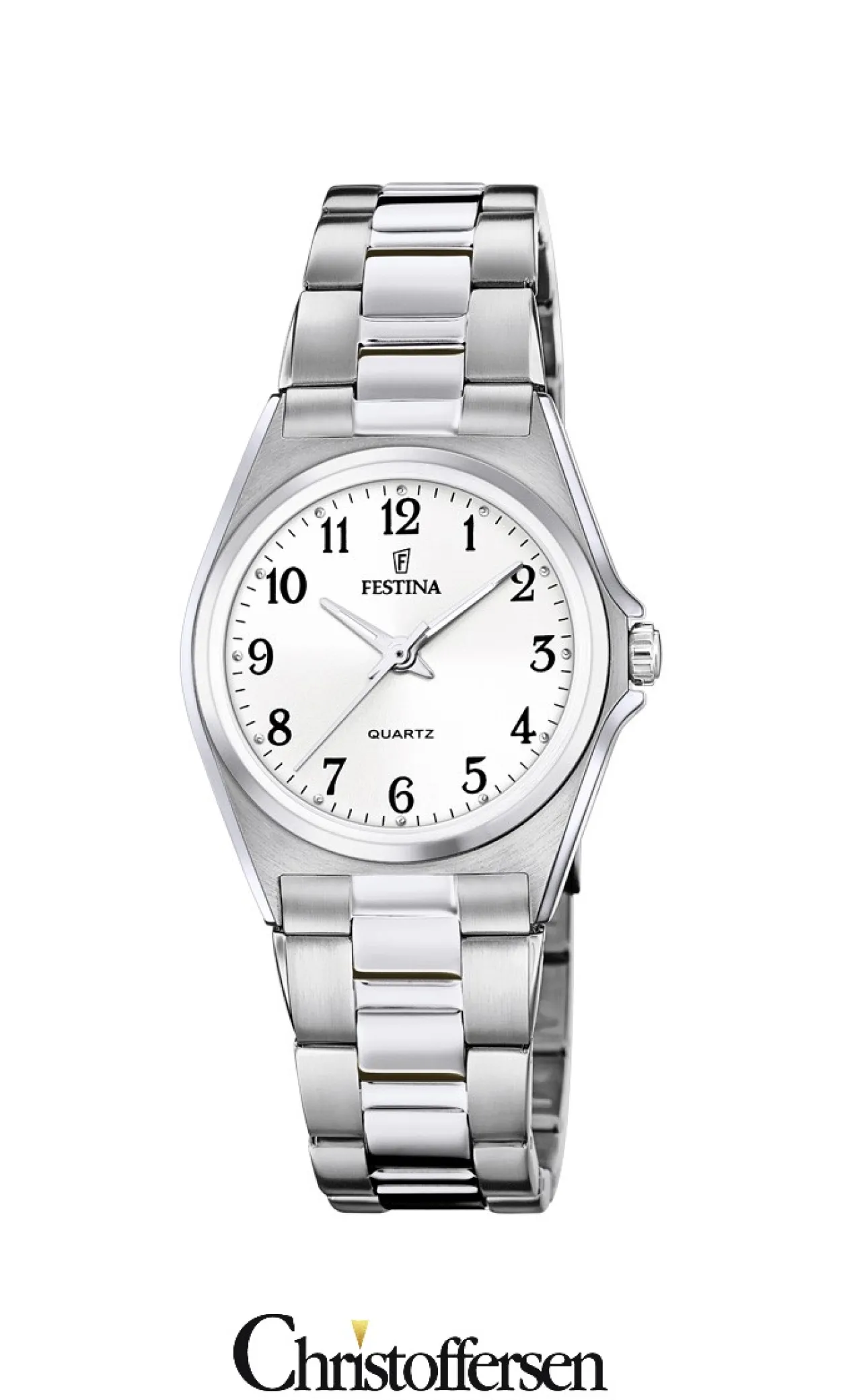 FESTINA CLASSIC DAME UR STÅL MED LÆNKE - F20553/1
