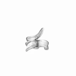 FLORA DANICA EAR CUFF GRÆS SØLV - GR-EACU-S