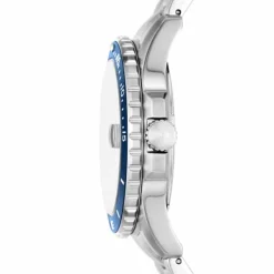 FOSSIL BLUE MØRKEBLÅ SKIVE MED LÆNKE - FS6029
