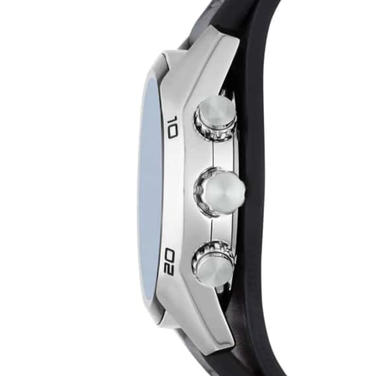 FOSSIL COACHMAN CHRONOGRAPH SORT LÆDER - CH2564
