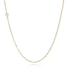 GULD BNH ANKER FACET HALSKÆDE 8 KARAT GULD 1,6 MM BRED 42 CM - A806042F