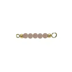 HEIRING MULTI PEACH MOON TOP STYKKE - 53-4-14FG