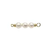 HEIRING MULTI TOP TIL BANGLE ARMRING FORGYLDT FERSKVANDSPERLER - 53-4-17FG