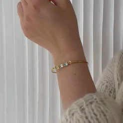 HEIRING SQUARE MIX TOP TIL MULTI ARMBÅND I FORGYLDT SØLV - 53-4-31FG-9-1