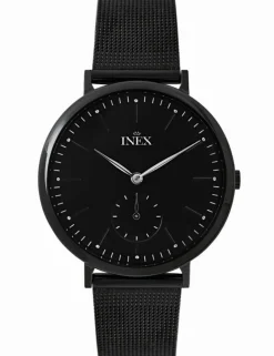 INEX DAME UR SORT DOUBLE MED MESH LÆNKE