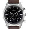INEX HERRE STÅL DATO BRUN REM - A76204S5I