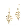 JULIE SANDLAU TREE OF LIFE ØRERIKNGE 18 KARAT GULD - YG-HKS152