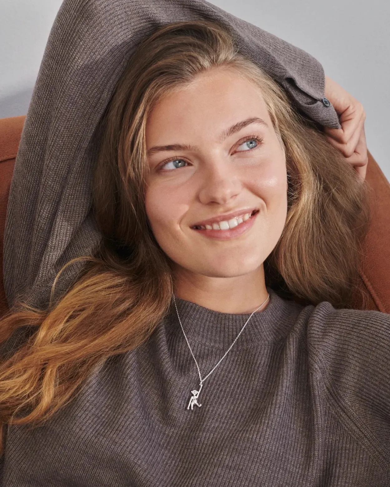 KAY BOJESEN JEWELRY ABE HALSKÆDE SØLV MED KÆDE - KBJ-4