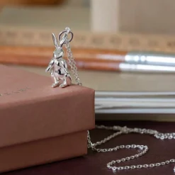 KAY BOJESEN JEWELRY KANIN HALSKÆDE SØLV MED KÆDE - KBJ-6