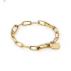KAY BOJESEN JEWELRY KÆDEARMBÅND I FORGYLDT SØLV 19 CM - KBJ-36-19