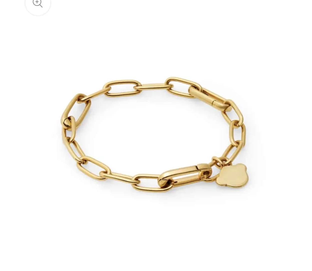 KAY BOJESEN JEWELRY KÆDEARMBÅND I FORGYLDT SØLV 19 CM - KBJ-36-19
