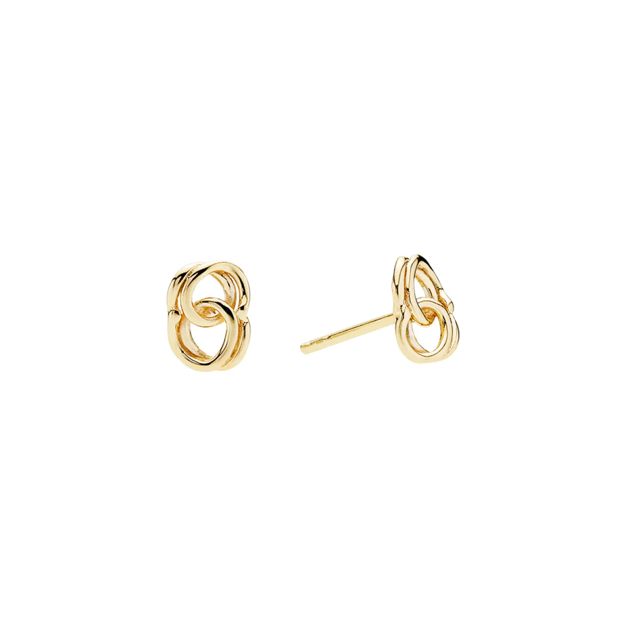 LUND COPENHAGEN 8 KARAT GULD ØRERINGE STIK BISMARK - 3094357-4