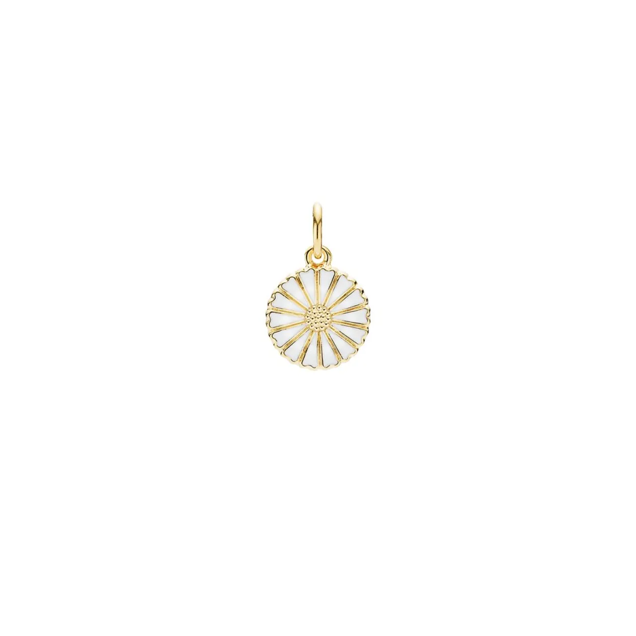 LUND COPENHAGEN MARGUERIT FORGYLDT VEDHÆNG 11 MM - 908011-M