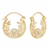 LUND COPENHAGEN MARGUERIT ØRERING CREOL KRANS- 9095086-M